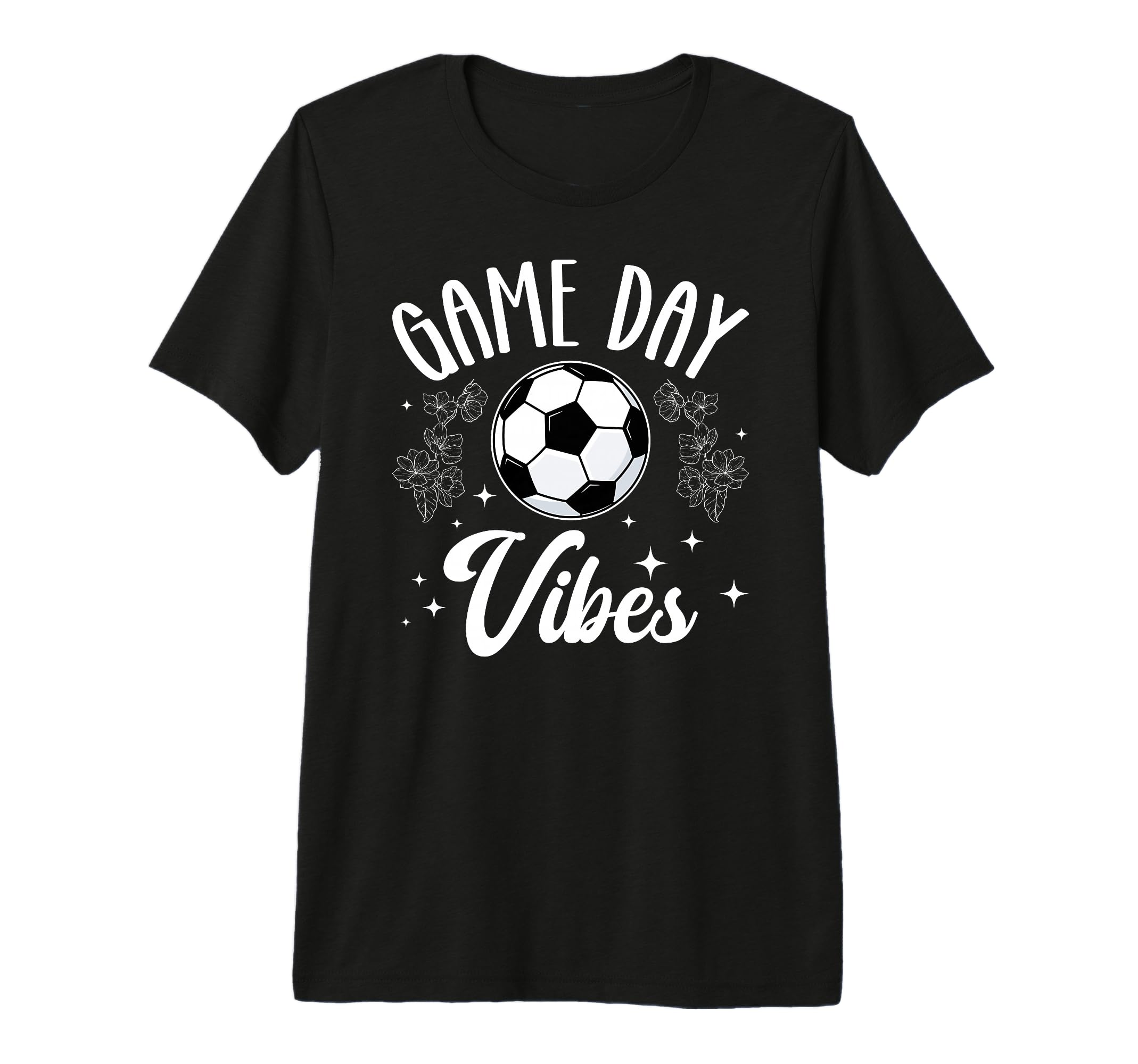 Game Day Vibes Soccer Game Day Soccer T-Shirt - Minimalist Print Unisex - T-Shirt, Sweatshirt, Hoodie