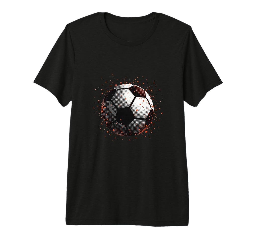 Soccer Football Tri Blend T-Shirt - Unique Graphic Unisex - T-Shirt, Sweatshirt, Hoodie