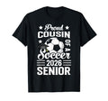 Proud Cousin Soccer Senior 2026 Graduation T-Shirt - Novelty Apparel Unisex - T-Shirt, Sweatshirt, Hoodie