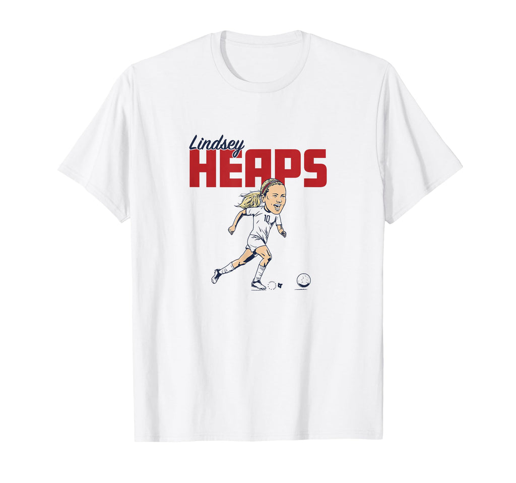 Lindsey Heaps Caricature Usa Womens T-Shirt - Trendy Graphic Men Women - T-Shirt, Sweatshirt, Hoodie