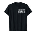 Coaching Assistant Soccer Coach Hoodie - Casual Everyday Wear for Adults - T-Shirt, Sweatshirt, Hoodie