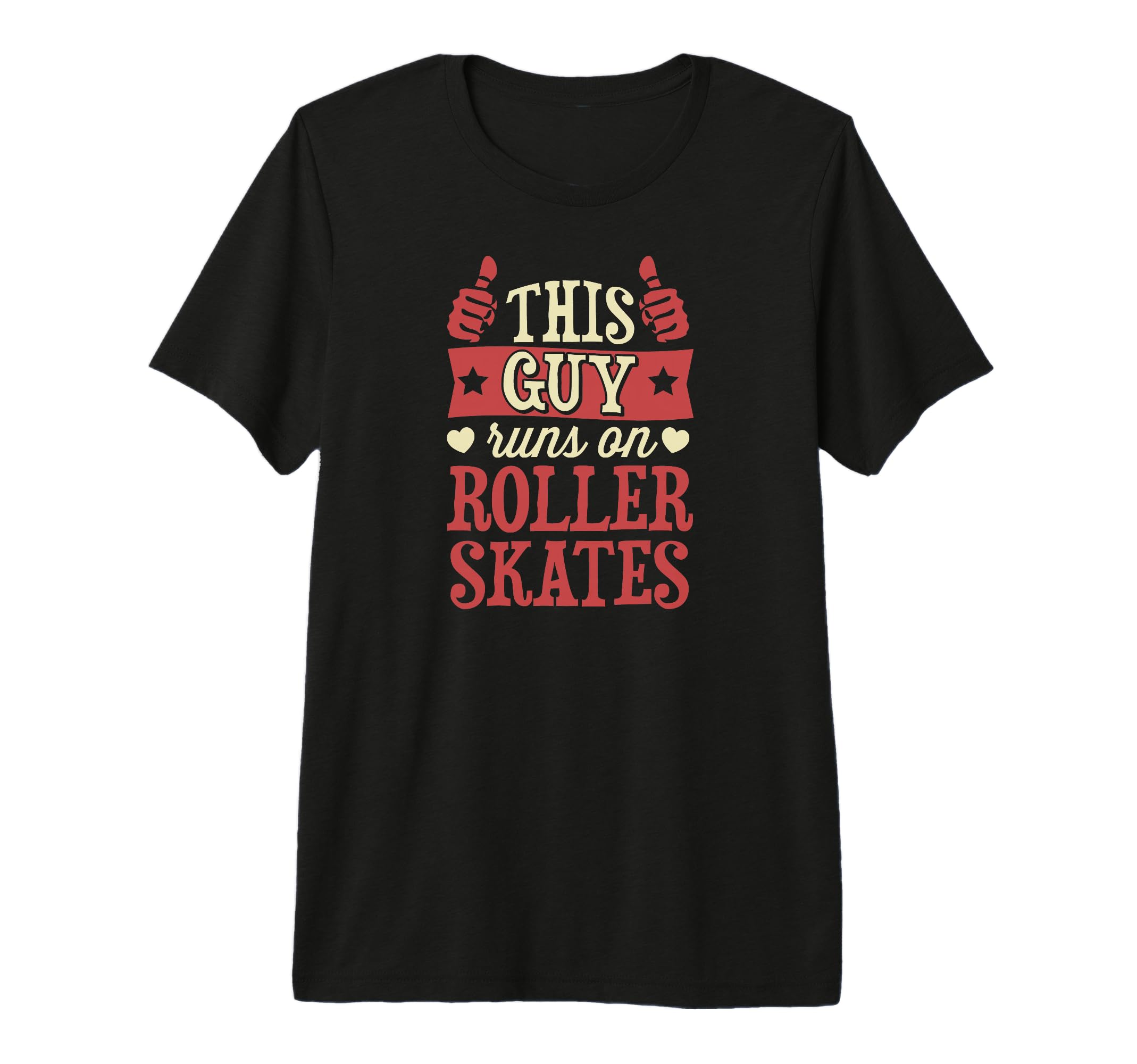 This Runs Roller Skates Tri Blend T-Shirt - Trendy Graphic Unisex - T-Shirt, Sweatshirt, Hoodie