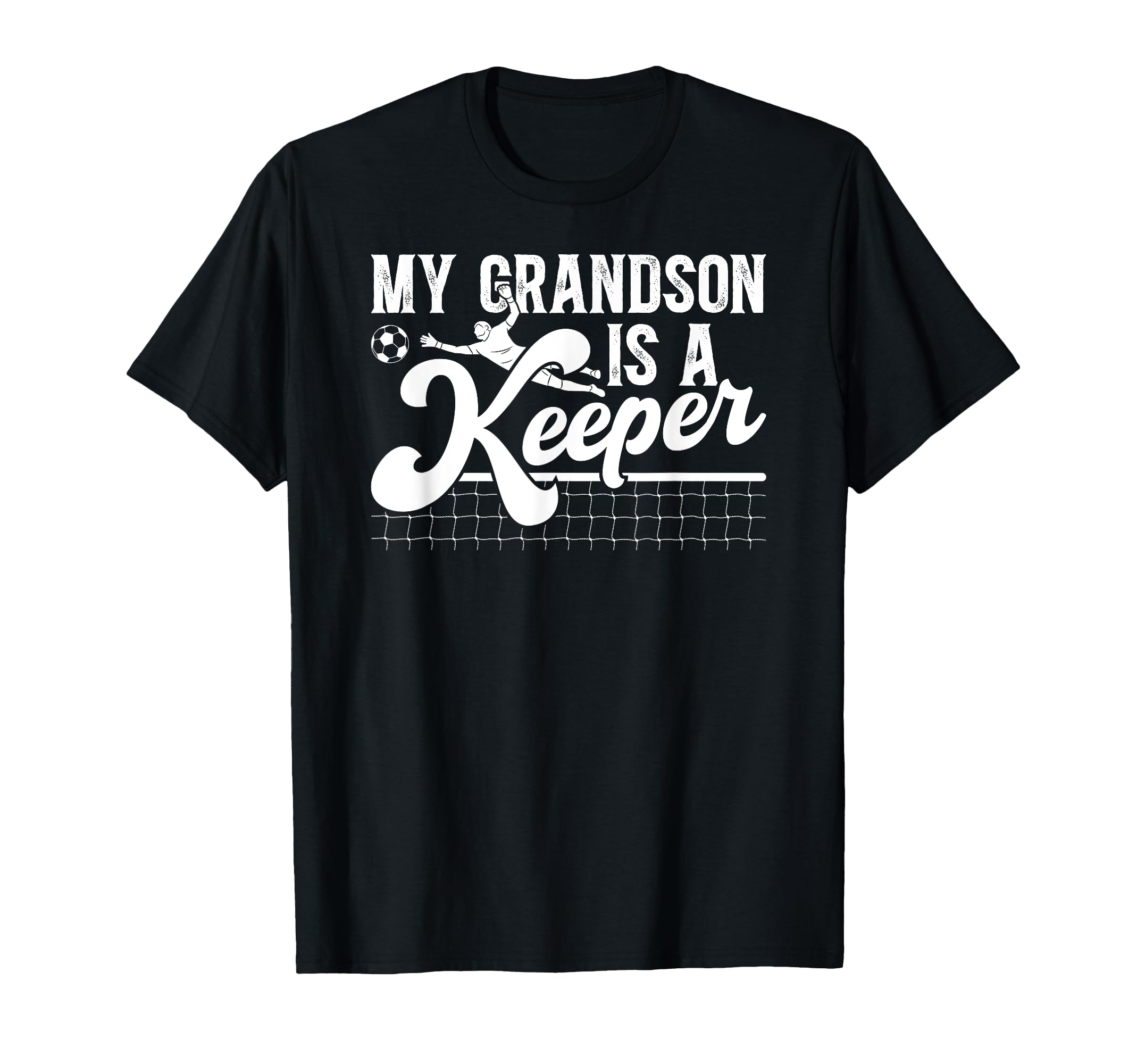 Proud Soccer Keeper Papa Soccer Goalie T-Shirt - Minimalist Print Unisex - T-Shirt, Sweatshirt, Hoodie