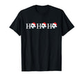 Ho Ho Ho Soccer Ball Mens Funny Soccer T-Shirt - Graphic Print Men Women - T-Shirt, Sweatshirt, Hoodie