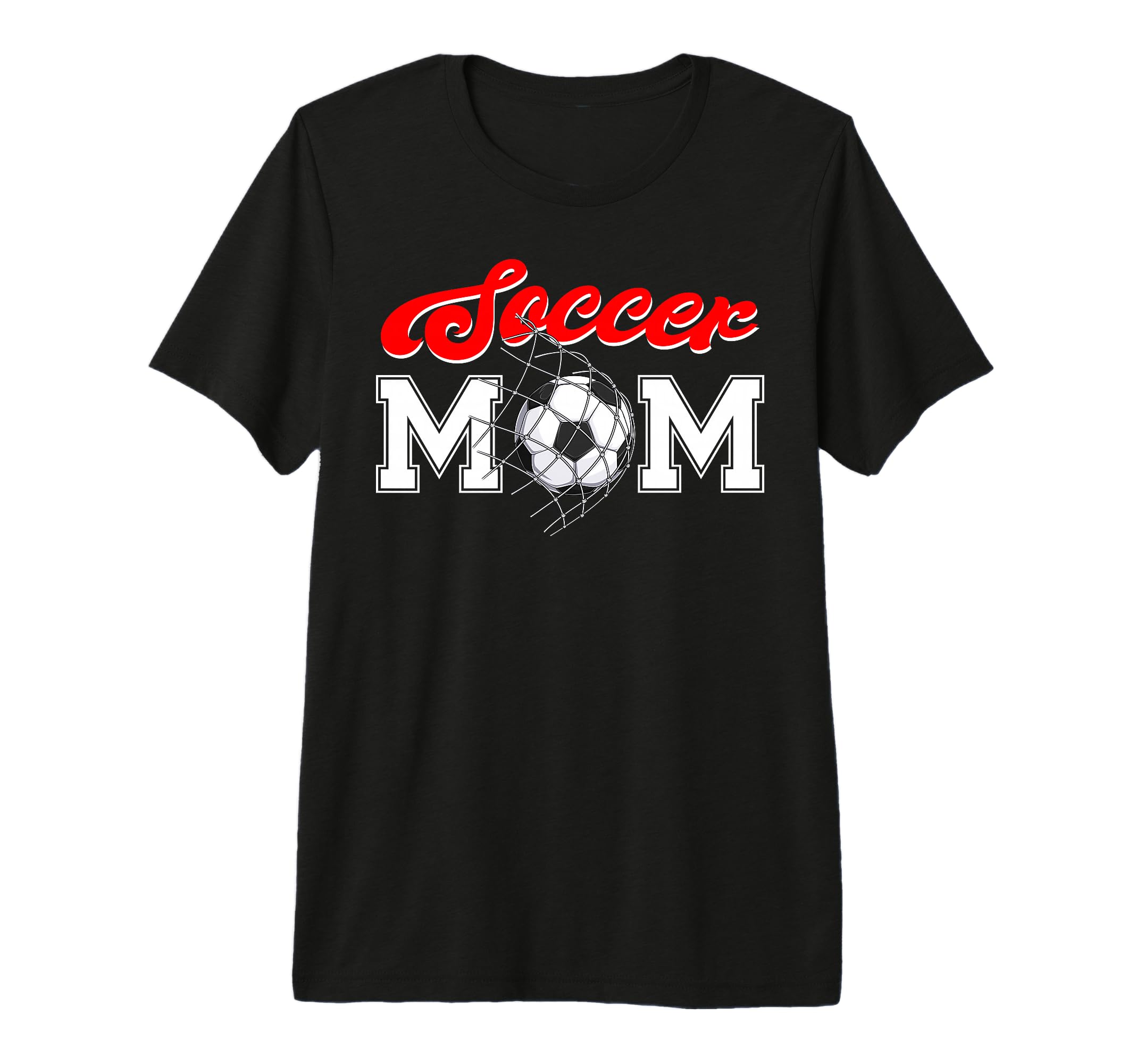 Funny Soccer Mom Soccer Mama Happy T-Shirt - Casual Everyday Wear Unisex - T-Shirt, Sweatshirt, Hoodie