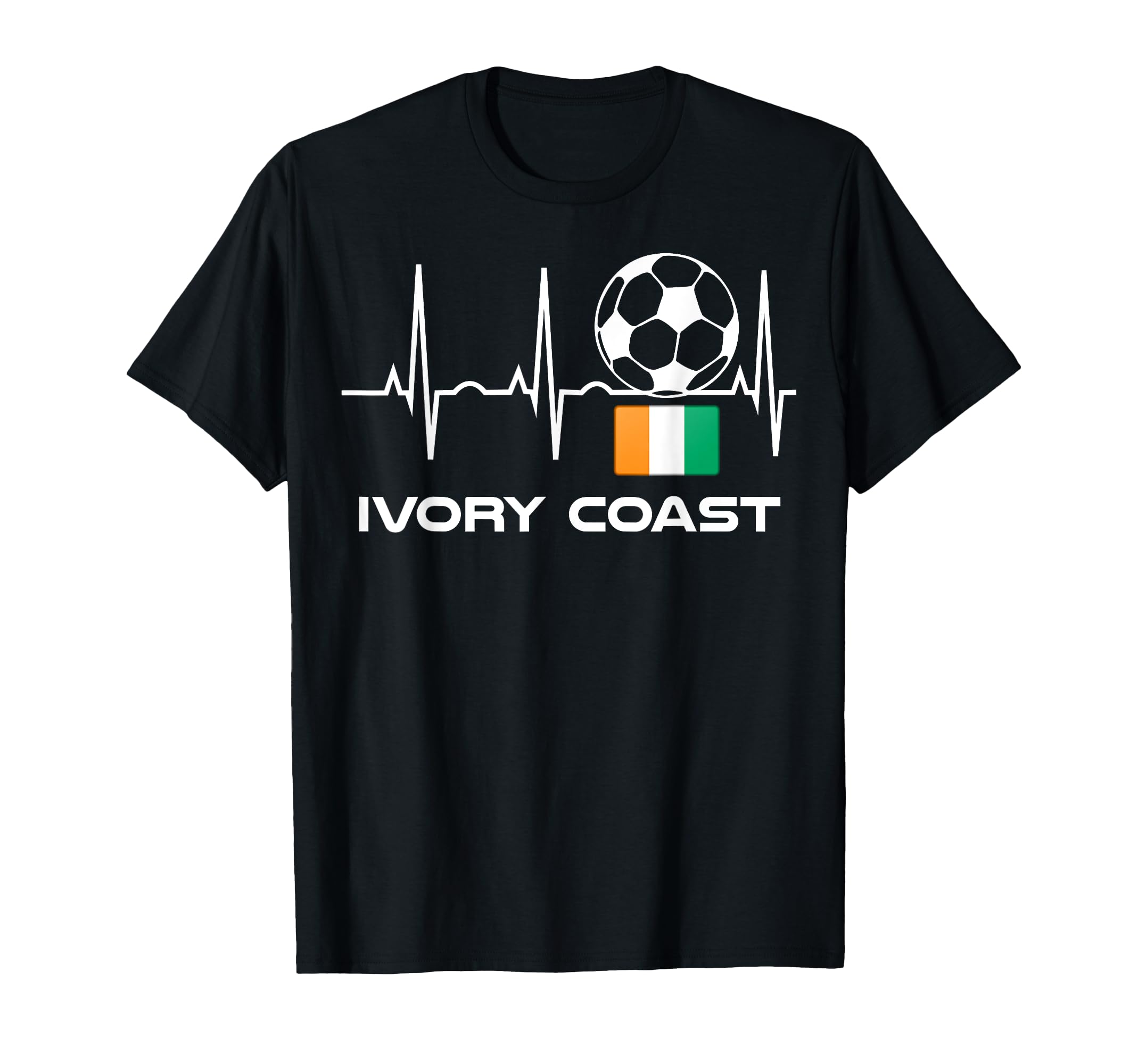 Ivory Coast Soccer Jersey Ivory T-Shirt - Casual Everyday Wear Unisex - T-Shirt, Sweatshirt, Hoodie