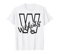 Wildcats School Sports Fan Team Spirit T-Shirt - Streetwear Style Unisex - T-Shirt, Sweatshirt, Hoodie