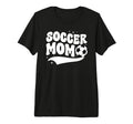 Soccer Mom Soccer Player Mother Groovy T-Shirt - Novelty Apparel Unisex - T-Shirt, Sweatshirt, Hoodie