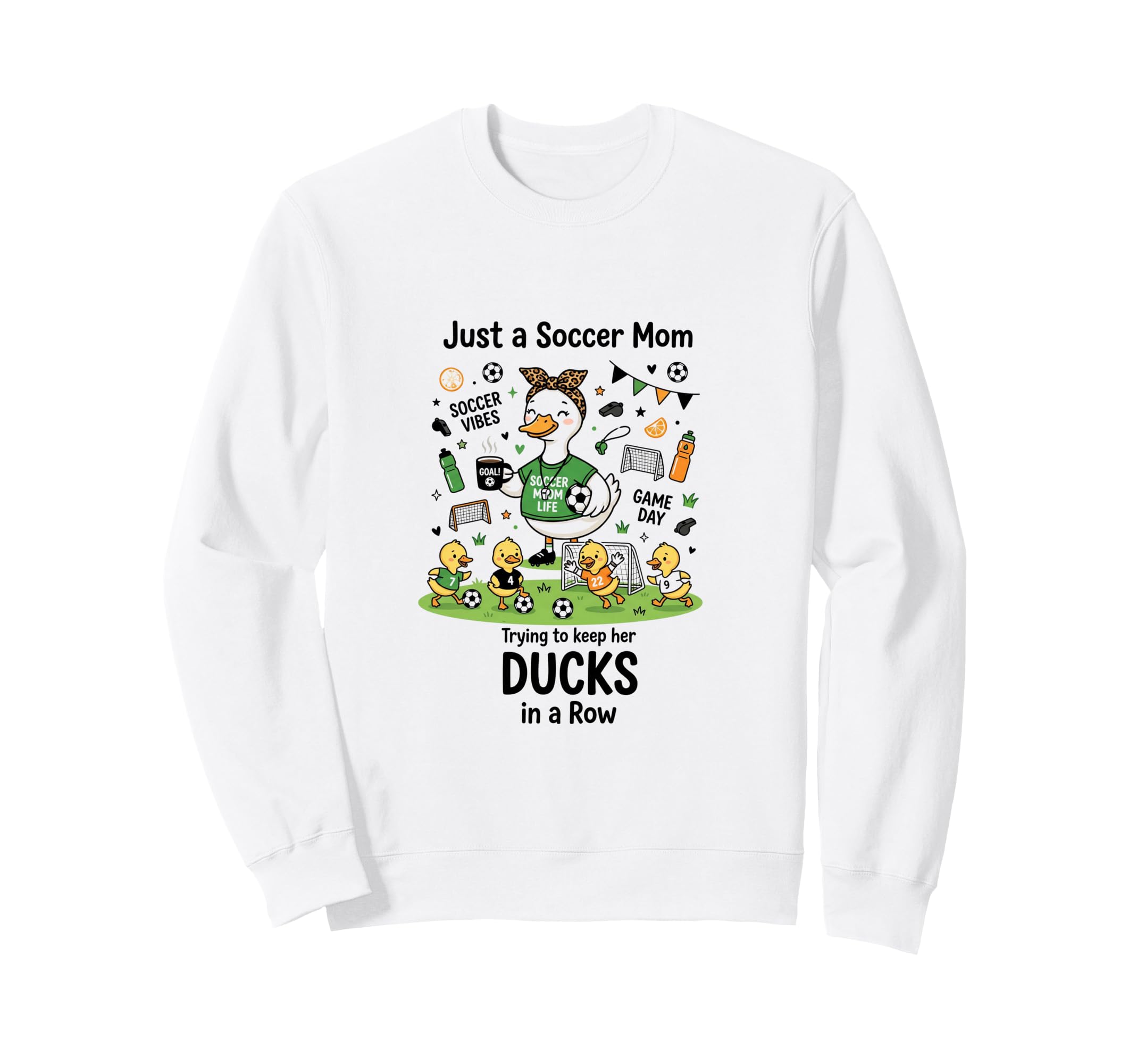 Soccer Mom Gift Soccer Mama Sweatshirt - Casual Everyday Wear Men Women - T-Shirt, Sweatshirt, Hoodie