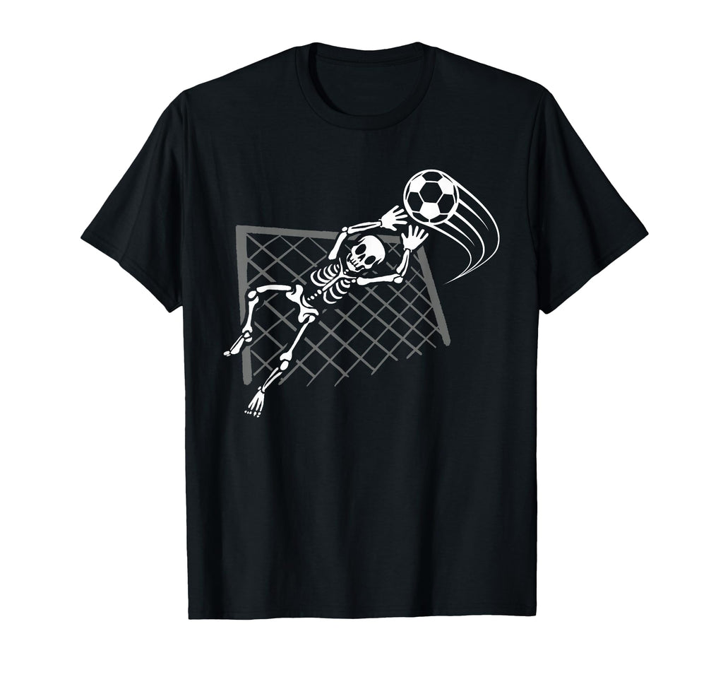 Skeleton Soccer Halloween Sport T-Shirt - Custom Art Print for Adults - T-Shirt, Sweatshirt, Hoodie