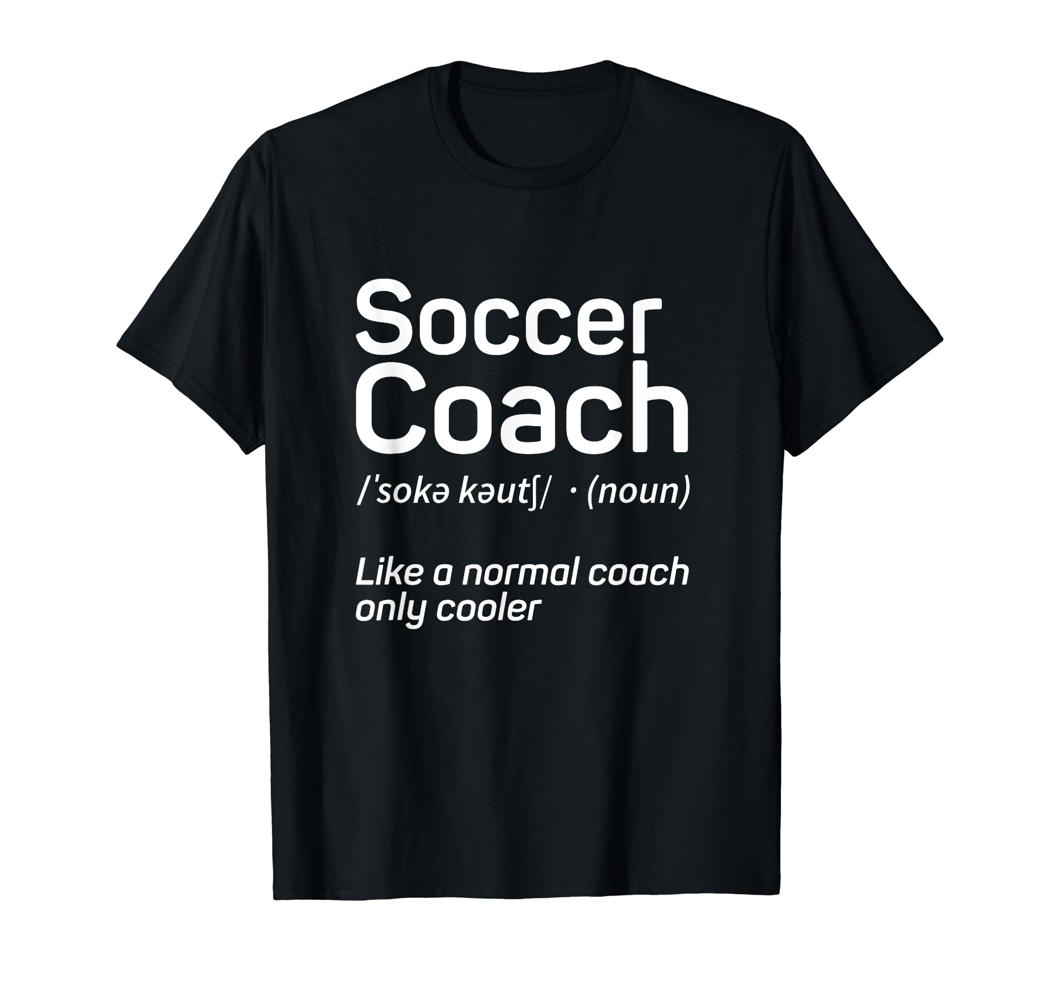 Soccer Coach Soccer Coach Gifts Head T-Shirt - Custom Art Print for Adults - T-Shirt, Sweatshirt, Hoodie