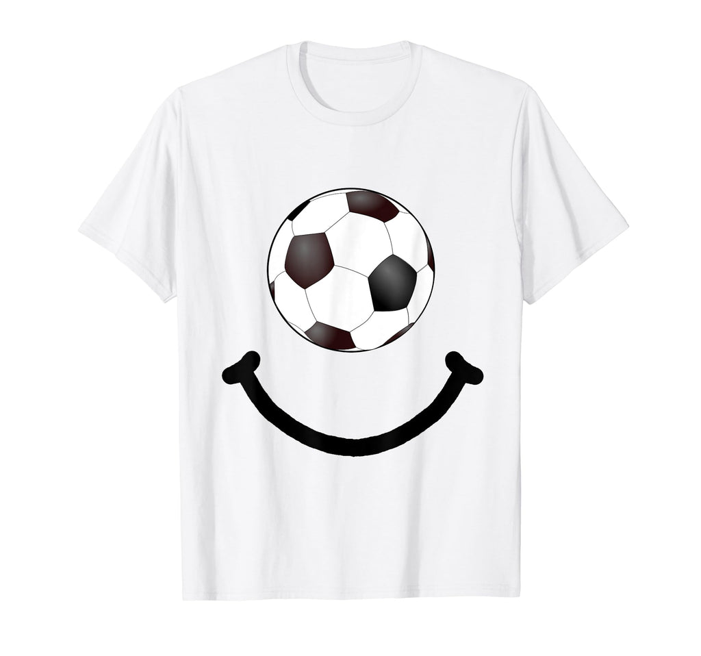 Soccer Smile Fan Happy T-Shirt - Aesthetic Graphic Unisex - T-Shirt, Sweatshirt, Hoodie