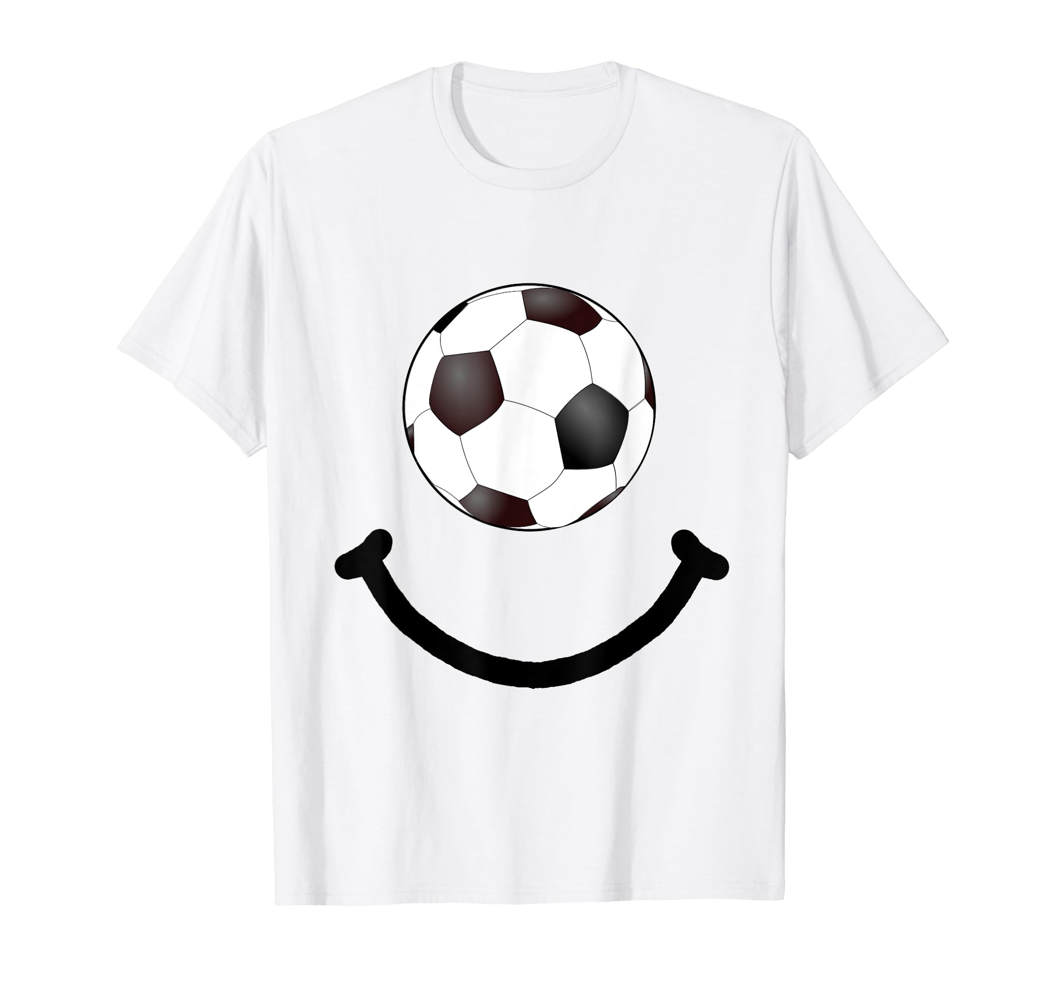 Soccer Smile Fan Happy T-Shirt - Aesthetic Graphic Unisex - T-Shirt, Sweatshirt, Hoodie