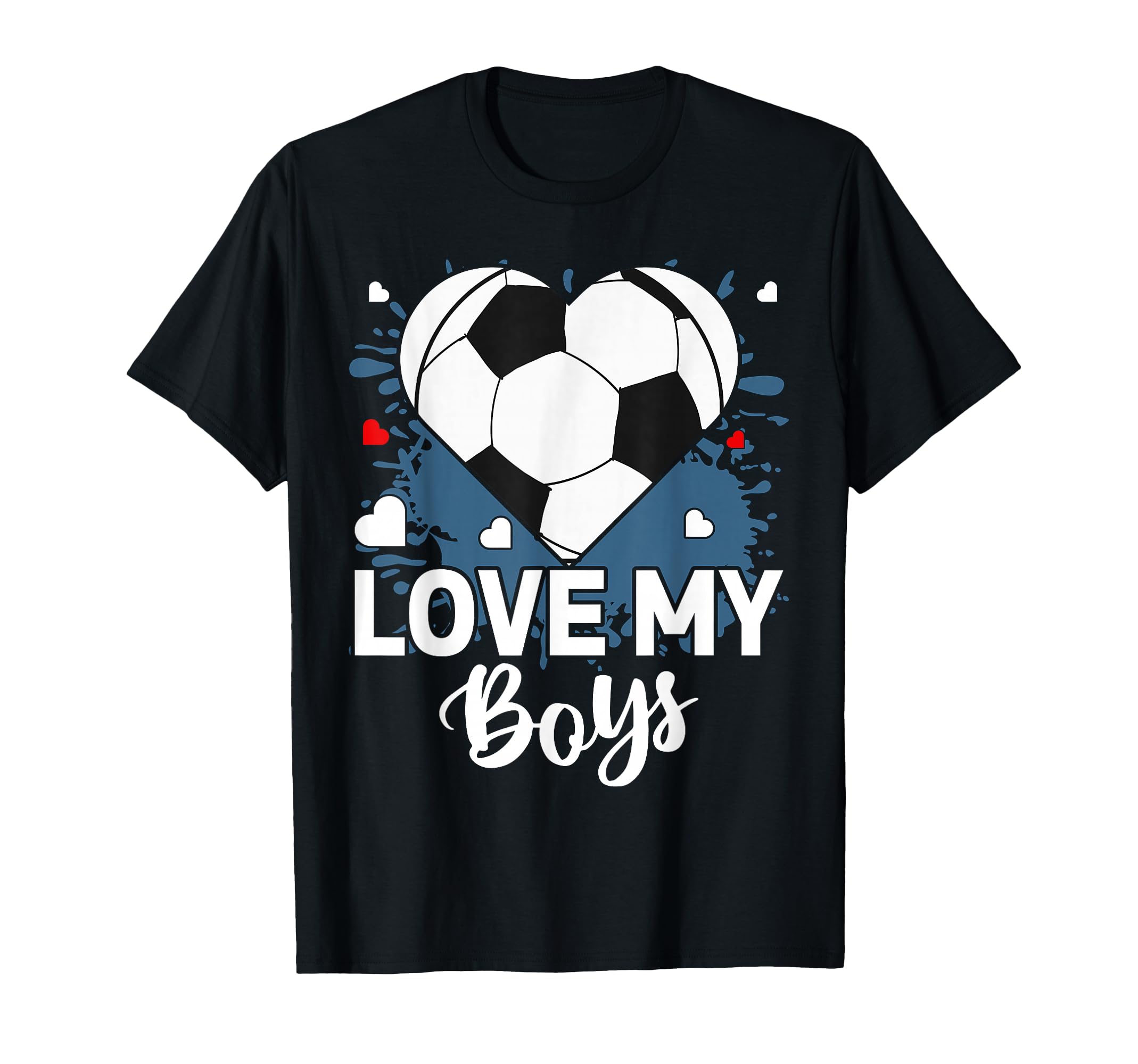 Soccer Love My Mom Sport T-Shirt - Minimalist Print Men Women - T-Shirt, Sweatshirt, Hoodie