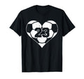 Soccer Number 23 Jersey Funny Soccer T-Shirt - Trendy Graphic Men Women - T-Shirt, Sweatshirt, Hoodie