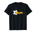 Soccer Mom Soccer Ball Gold T-Shirt - Trendy Graphic Men Women - T-Shirt, Sweatshirt, Hoodie
