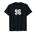 Number 96 80S 90S Soccer Team Jersey T-Shirt - Novelty Apparel Men Women - T-Shirt, Sweatshirt, Hoodie