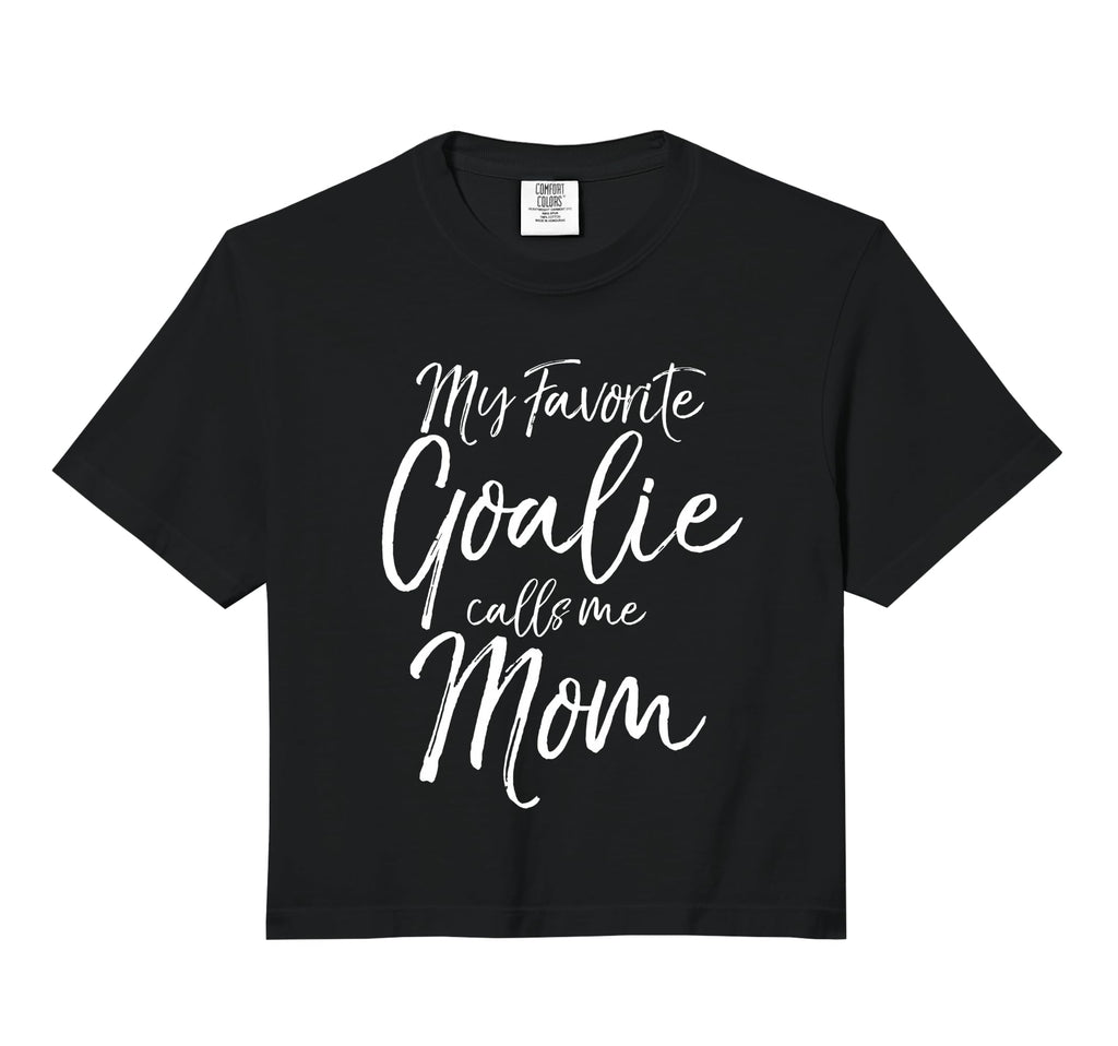 Soccer Mom Goal Keeper My Favorite Hoodie - Trendy Graphic for Adults - T-Shirt, Sweatshirt, Hoodie
