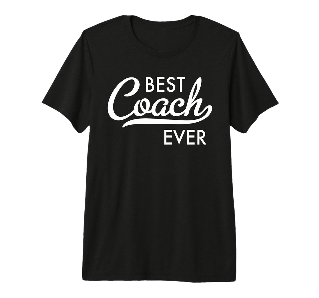 Best Coach Ever Tri Blend T-Shirt - Aesthetic Graphic Men Women - T-Shirt, Sweatshirt, Hoodie