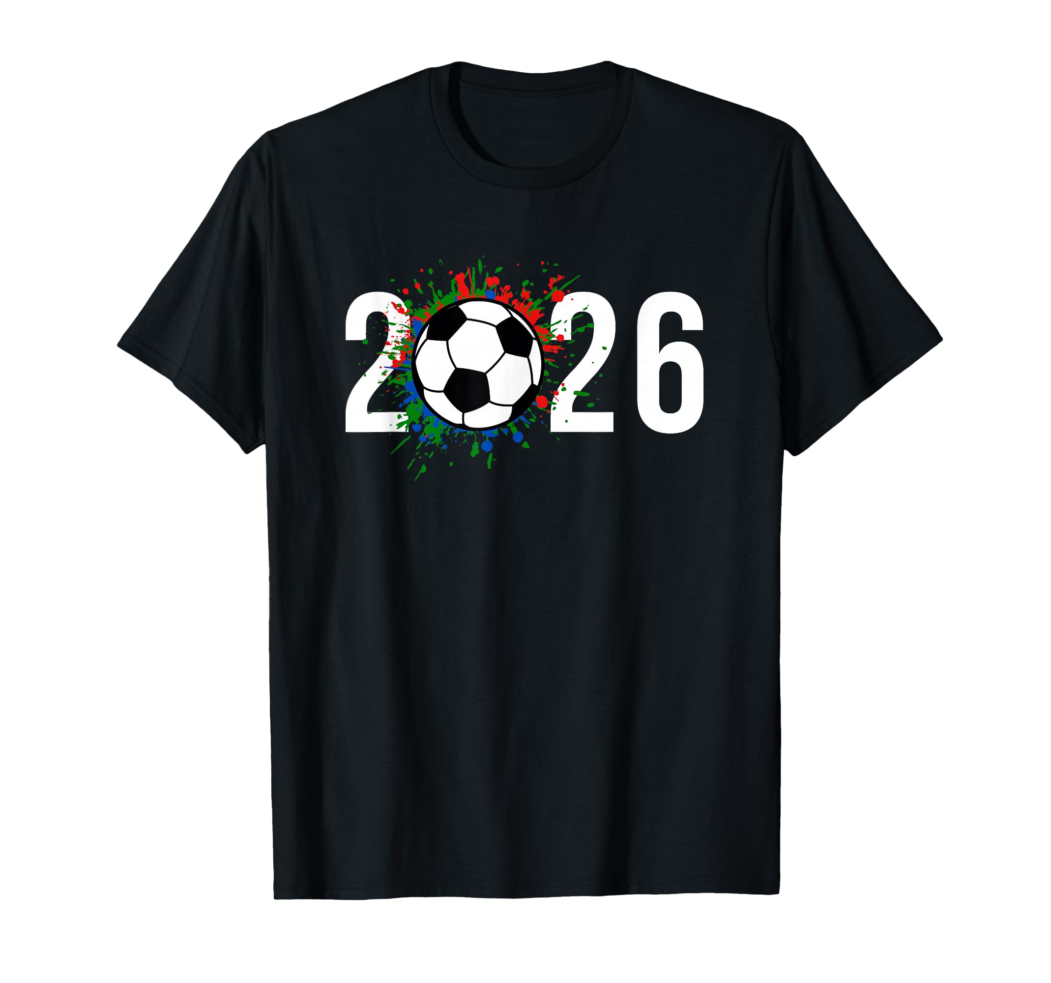 2026 Soccer Play Game Year Players T-Shirt - Minimalist Print for Adults - T-Shirt, Sweatshirt, Hoodie
