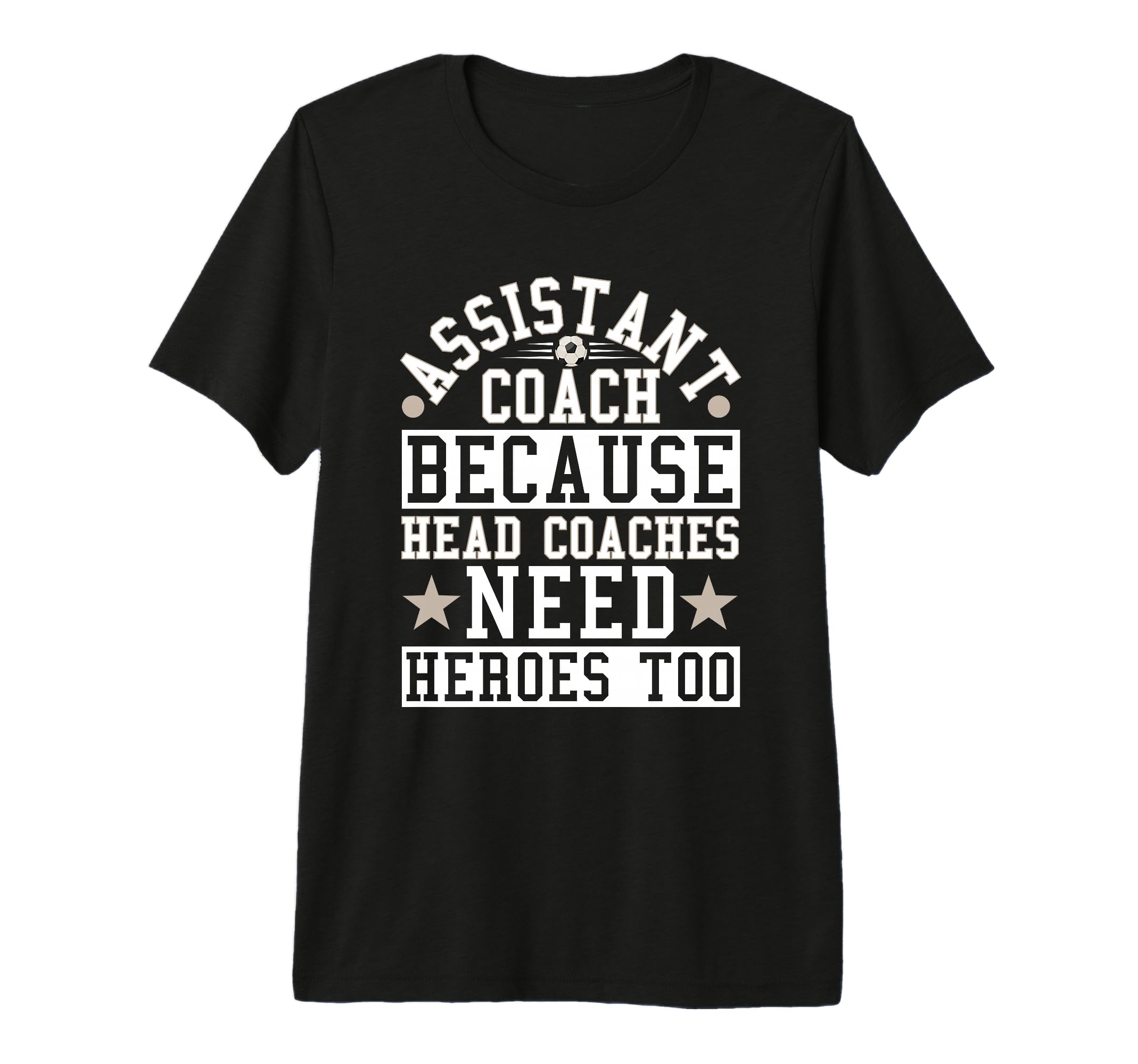 Soccer Assistant Coach Head Coaches T-Shirt - Unique Graphic for Adults - T-Shirt, Sweatshirt, Hoodie