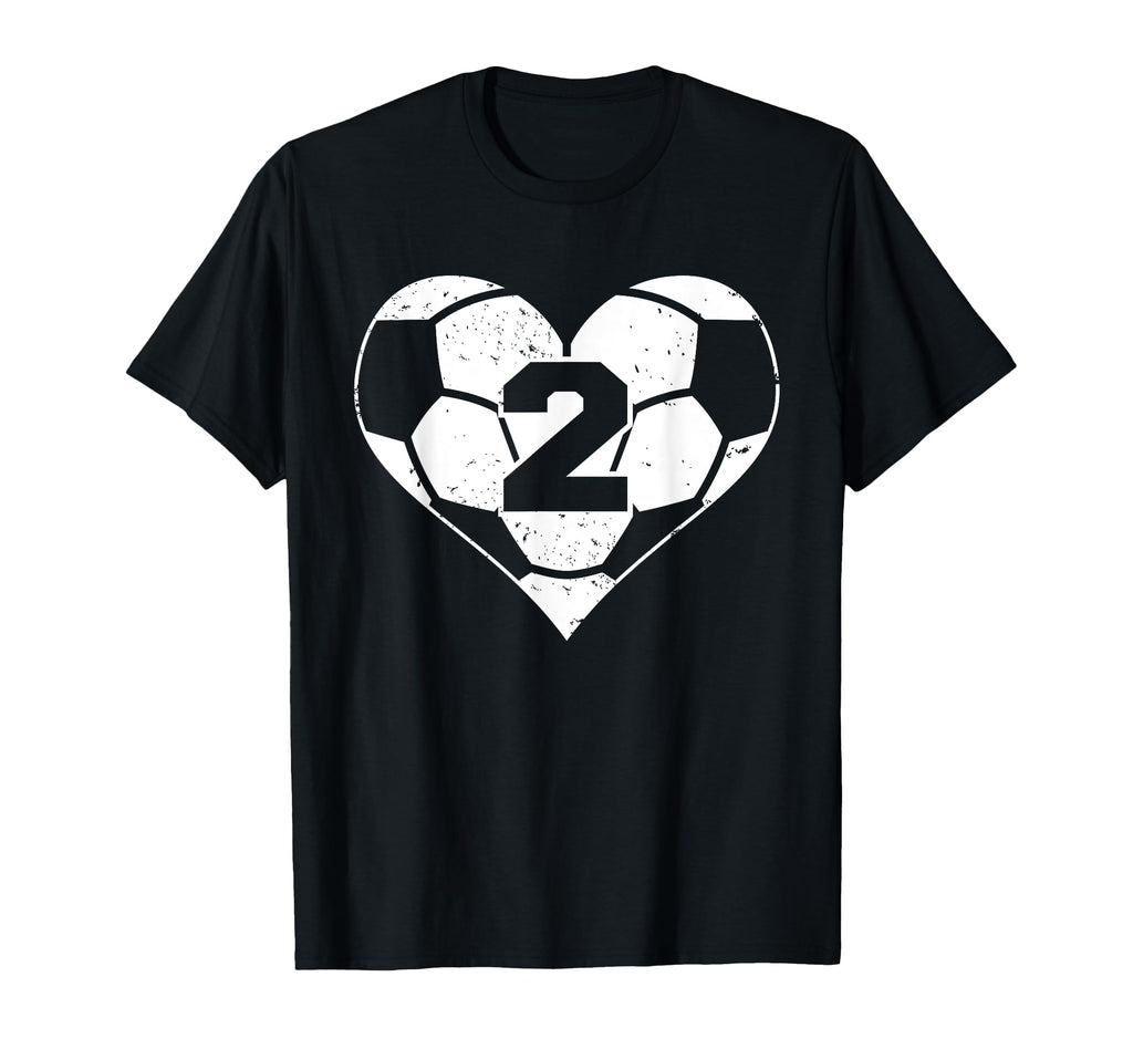 Soccer Number 2 Jersey Funny Soccer T-Shirt - Unique Graphic Men Women - T-Shirt, Sweatshirt, Hoodie