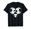 Soccer Number 2 Jersey Funny Soccer T-Shirt - Unique Graphic Men Women - T-Shirt, Sweatshirt, Hoodie