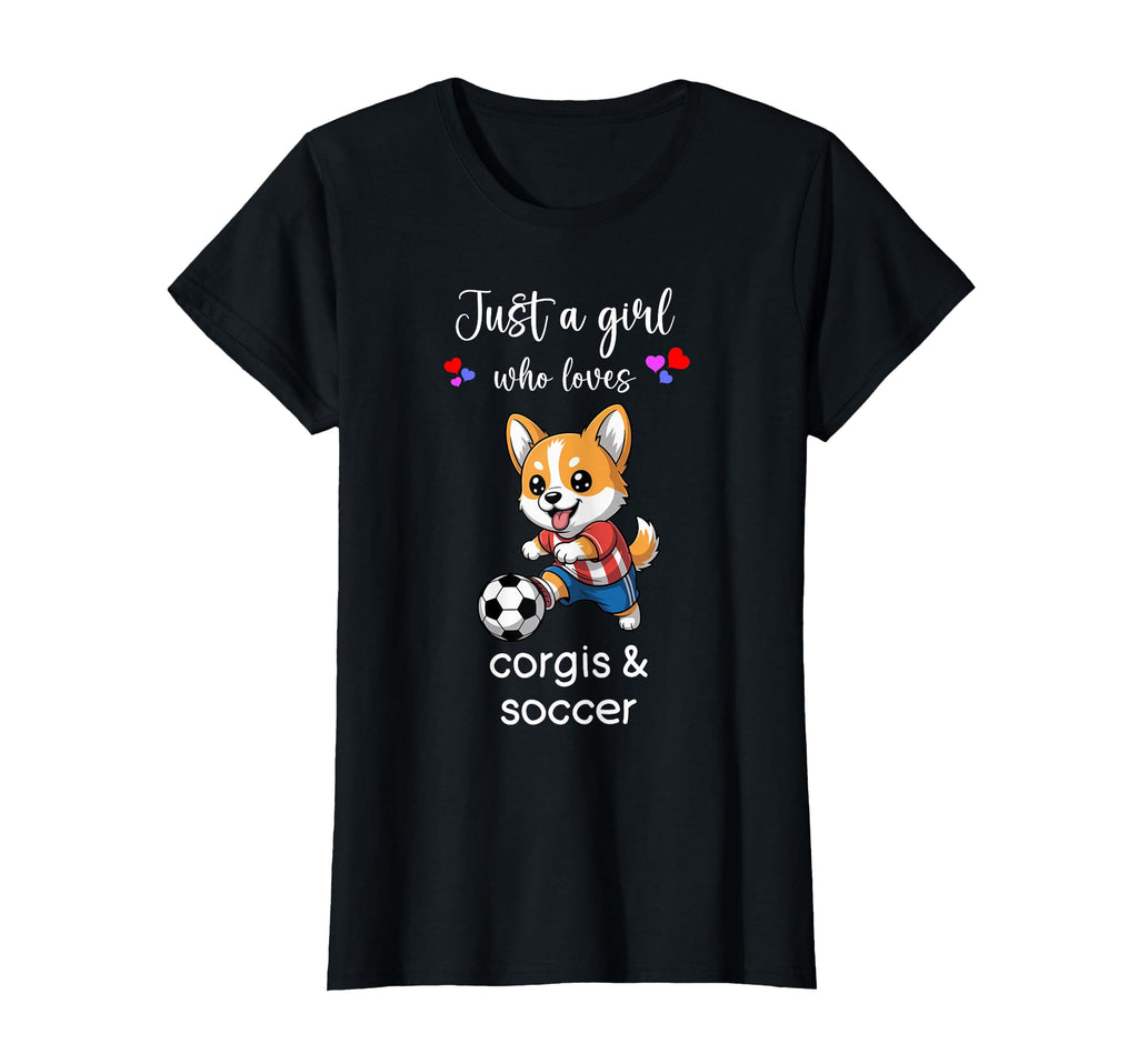 Corgi Soccer Corgi Soccer T-Shirt - Trendy Graphic for Adults - T-Shirt, Sweatshirt, Hoodie