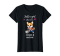 Corgi Soccer Corgi Soccer T-Shirt - Trendy Graphic for Adults - T-Shirt, Sweatshirt, Hoodie