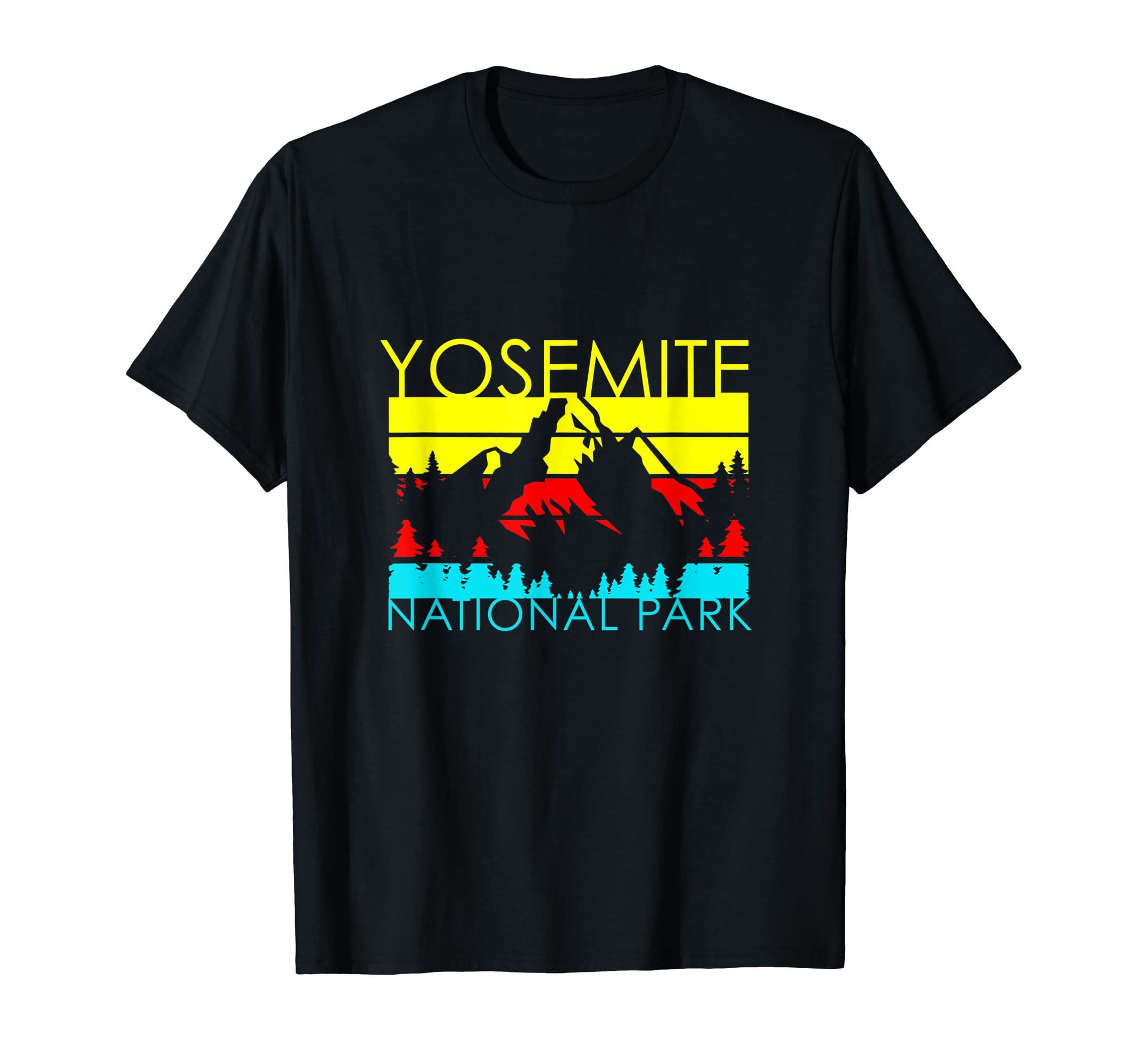 Yosemite National Park Hiking T-Shirt - Fun Novelty Design Unisex - T-Shirt, Sweatshirt, Hoodie