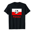 Polska Futbol Soccer T-Shirt - Minimalist Print Men Women - T-Shirt, Sweatshirt, Hoodie