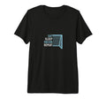 Eat Sleep Soccer Repeat Tri Blend T-Shirt - Minimalist Print for Adults - T-Shirt, Sweatshirt, Hoodie