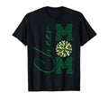 Cheer Mom Green Yellow White Gold T-Shirt - Trendy Graphic Men Women - T-Shirt, Sweatshirt, Hoodie