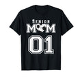 Proud Senior Soccer Mom Custom Jersey T-Shirt - Custom Art Print Unisex - T-Shirt, Sweatshirt, Hoodie