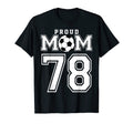 Number 78 Custom Proud Soccer Futbol T-Shirt - Streetwear Style Men Women - T-Shirt, Sweatshirt, Hoodie