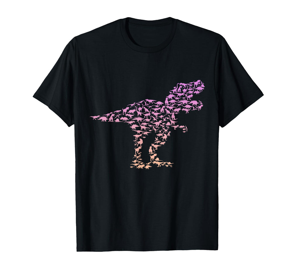 Silhouette Icon Trex Tyrannosaurus Rex Trex T-Shirt - Trendy Graphic Unisex - T-Shirt, Sweatshirt, Hoodie
