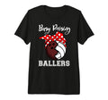 Busy Raising Ballers Funny Bowling T-Shirt - Fun Novelty Design for Adults - T-Shirt, Sweatshirt, Hoodie