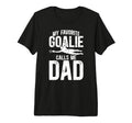 Mens My Favorite Soccer Goalie Dad T-Shirt - Unique Graphic for Adults - T-Shirt, Sweatshirt, Hoodie