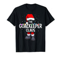 Goalkeeper Claus Matching Pajama T-Shirt - Minimalist Print Unisex - T-Shirt, Sweatshirt, Hoodie