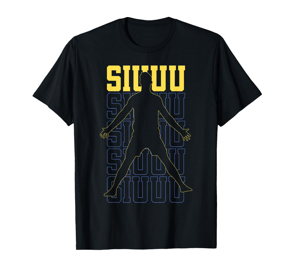 Siuuu Funny Soccer Football Soccer T-Shirt - Unique Graphic Men Women - T-Shirt, Sweatshirt, Hoodie