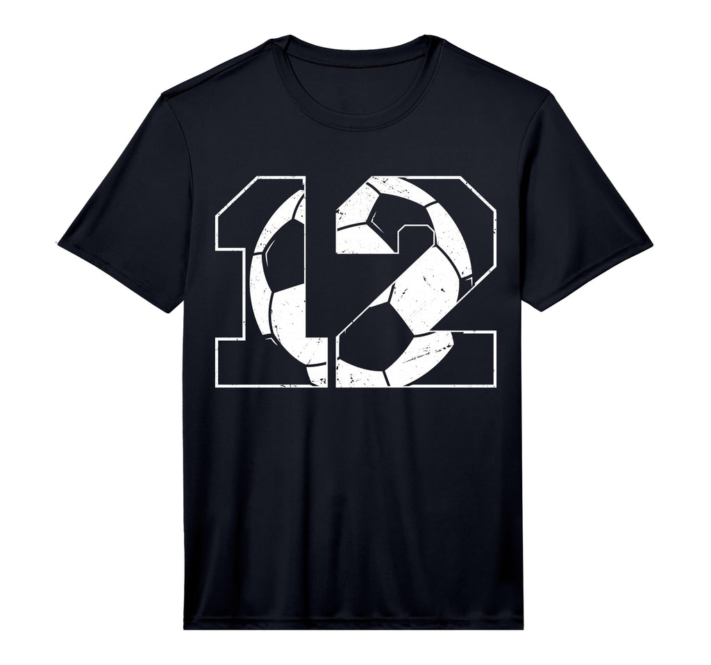 12Th Birthday Soccer Player Football T-Shirt - Streetwear Style for Adults - T-Shirt, Sweatshirt, Hoodie
