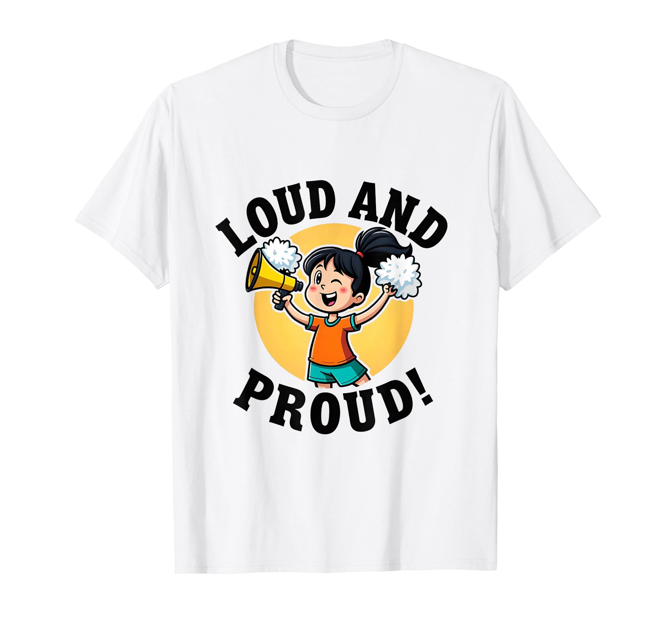 Loud And Proud Soccer Mom Womens T-Shirt - Custom Art Print Unisex - T-Shirt, Sweatshirt, Hoodie