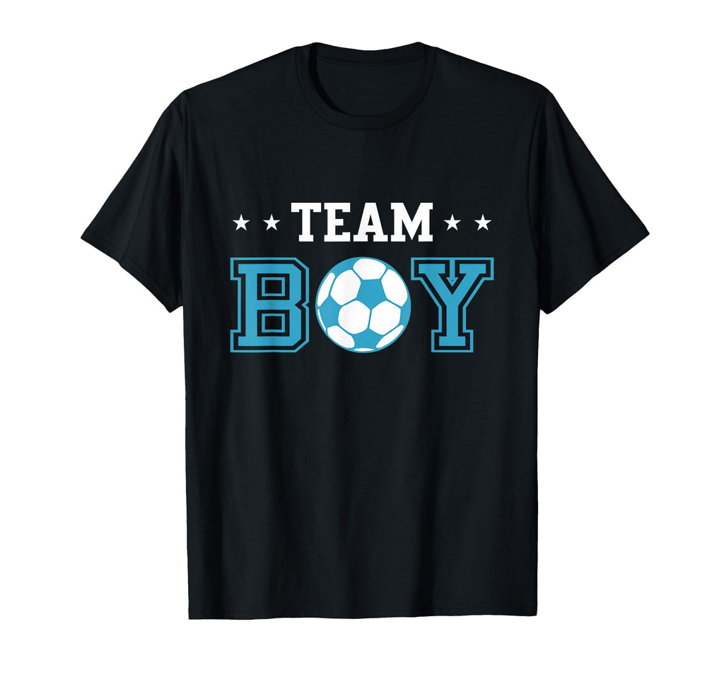 Mens Gender Reveal Party Soccer T-Shirt - Fun Novelty Design Men Women - T-Shirt, Sweatshirt, Hoodie