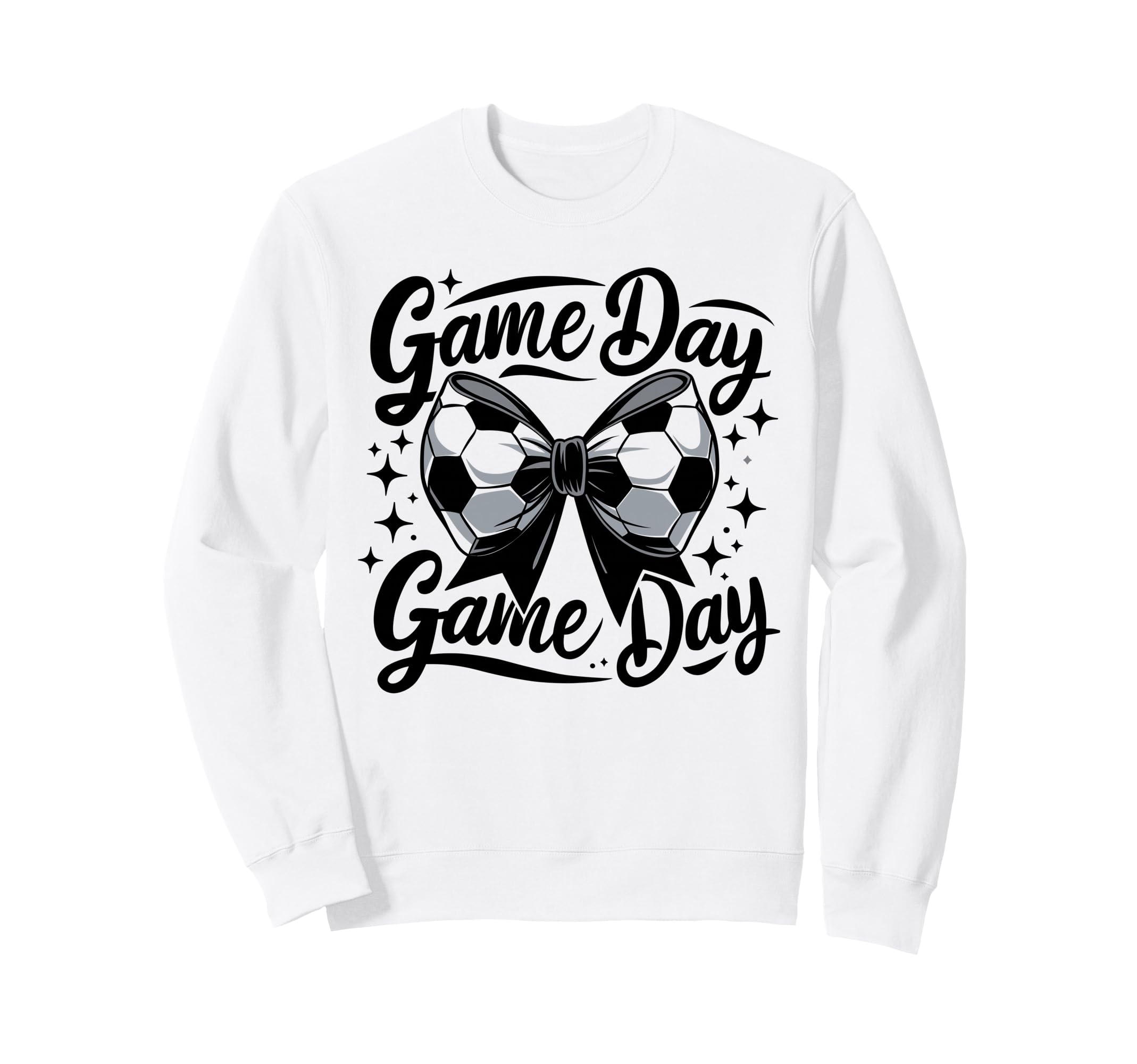 Game Day Soccer Coquette Preppy Sweatshirt - Aesthetic Graphic Unisex - T-Shirt, Sweatshirt, Hoodie