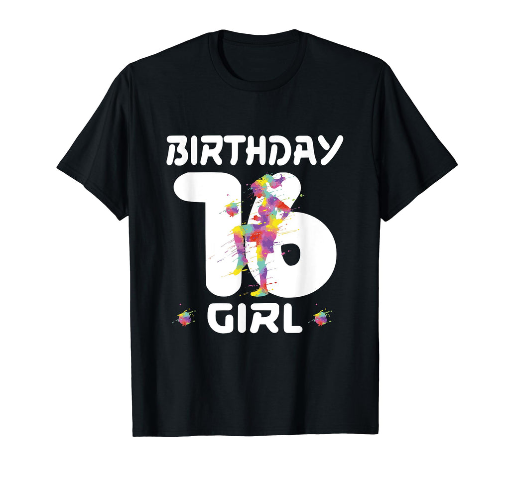 16Th Birthday Soccer Sixteen 16 Year T-Shirt - Minimalist Print for Adults - T-Shirt, Sweatshirt, Hoodie
