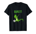 Goal Dabbing Iguana Love Soccer Themed T-Shirt - Graphic Print Unisex - T-Shirt, Sweatshirt, Hoodie