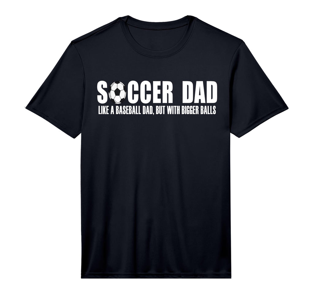 Mens Soccer Dad Like Baseball Dad But T-Shirt - Graphic Print Men Women - T-Shirt, Sweatshirt, Hoodie