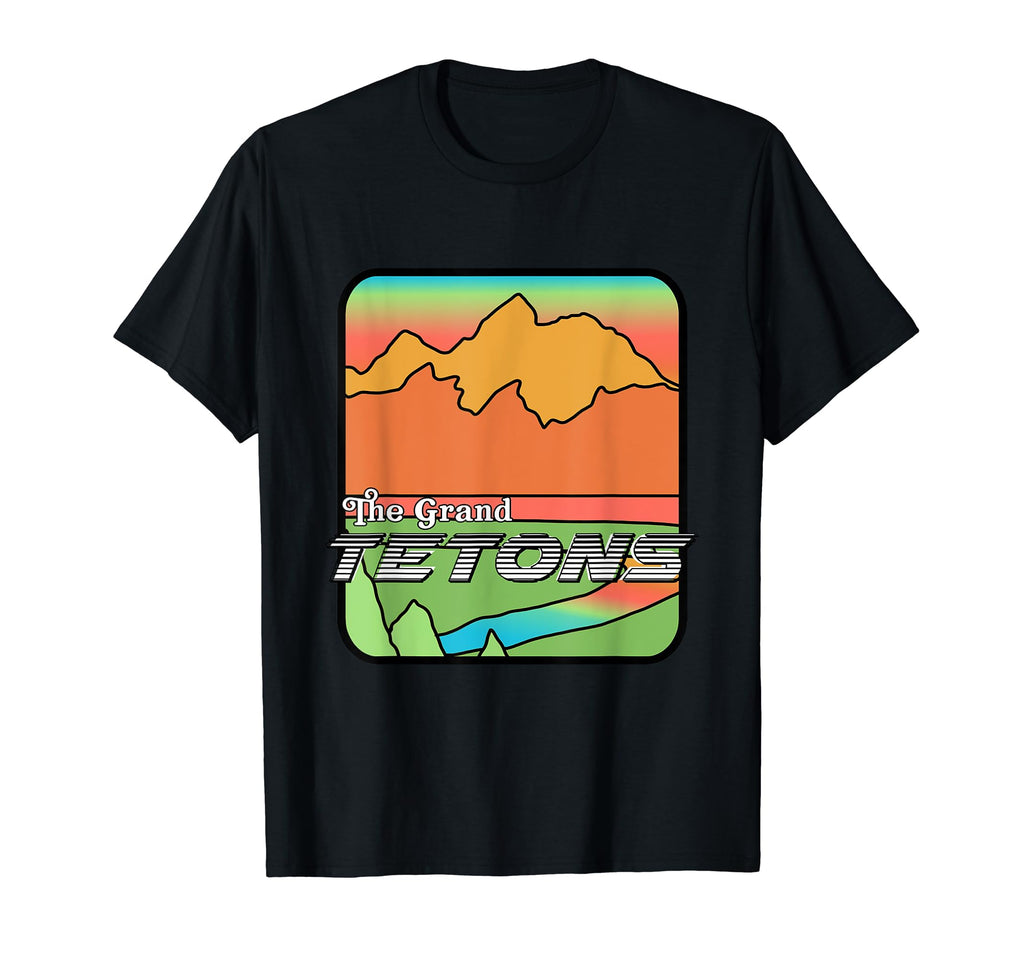 Grand Teton National Park Souvenir T-Shirt - Minimalist Print Unisex - T-Shirt, Sweatshirt, Hoodie