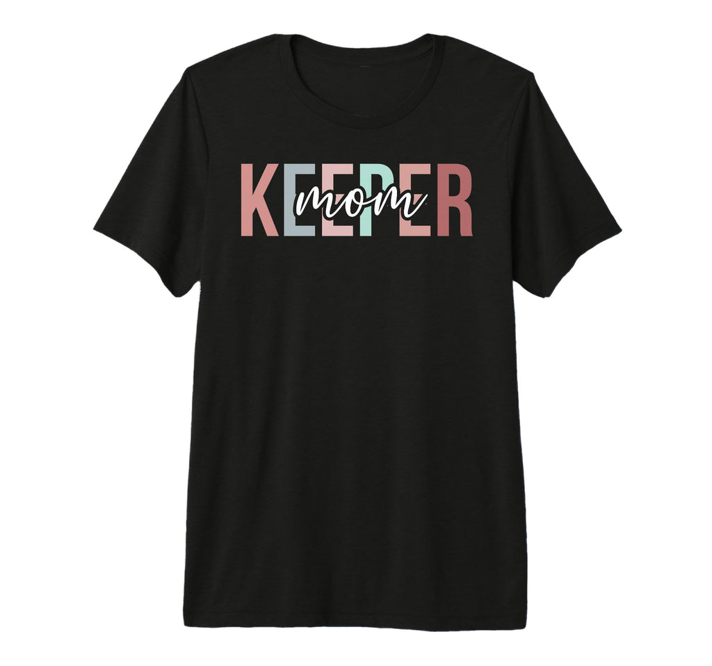 Boho Hockey Keeper Mom Ice Hockey T-Shirt - Aesthetic Graphic Unisex - T-Shirt, Sweatshirt, Hoodie