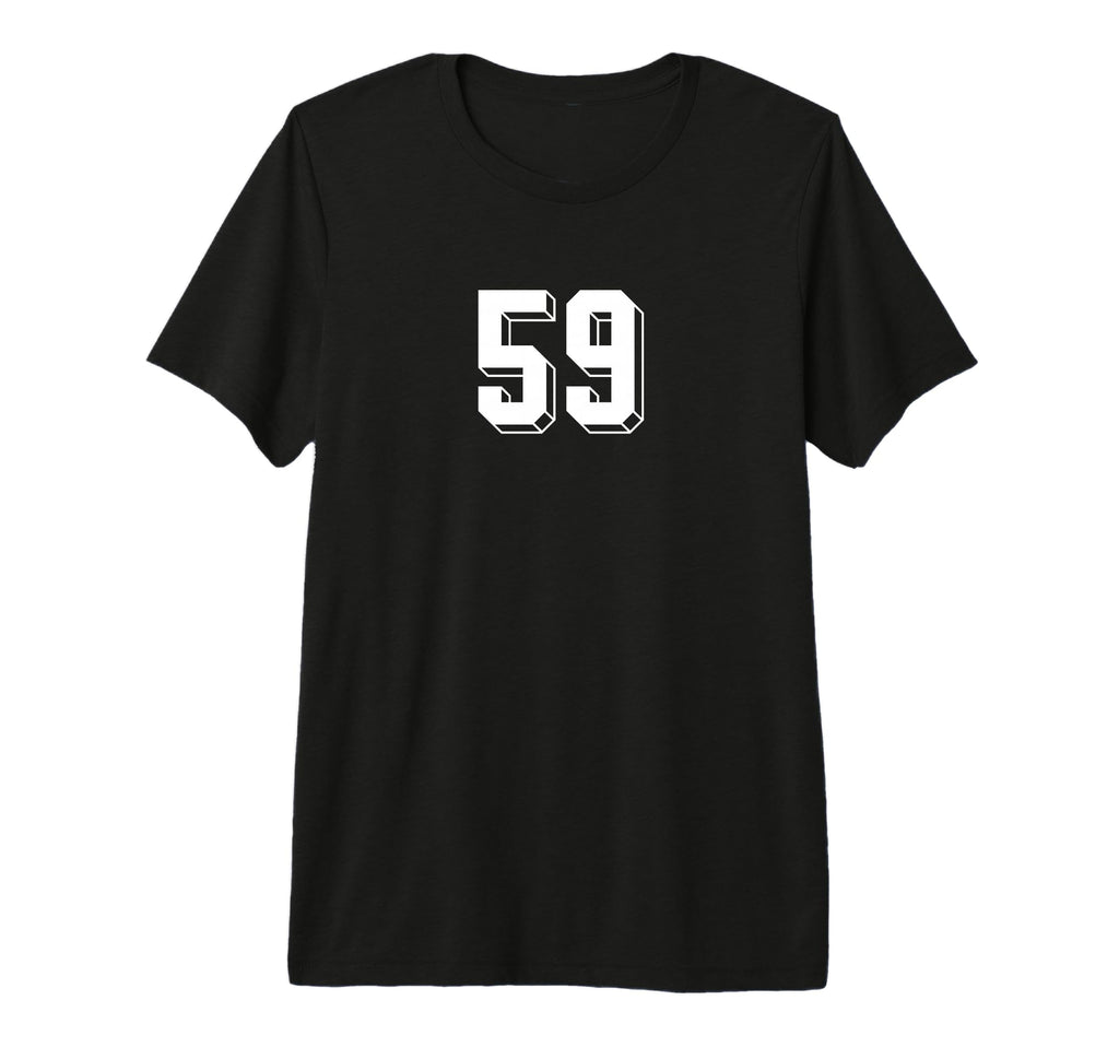 Number 59 80S 90S Soccer Team T-Shirt - Casual Everyday Wear for Adults - T-Shirt, Sweatshirt, Hoodie